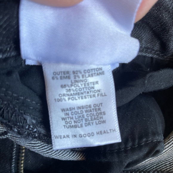 Black flair crop jeans - Picture 7 of 13